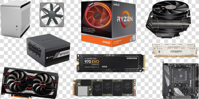 Best Ryzen 9 3900x Itx Gaming Build   3900x Itx Build  HD Png DownloadTransparent PNG