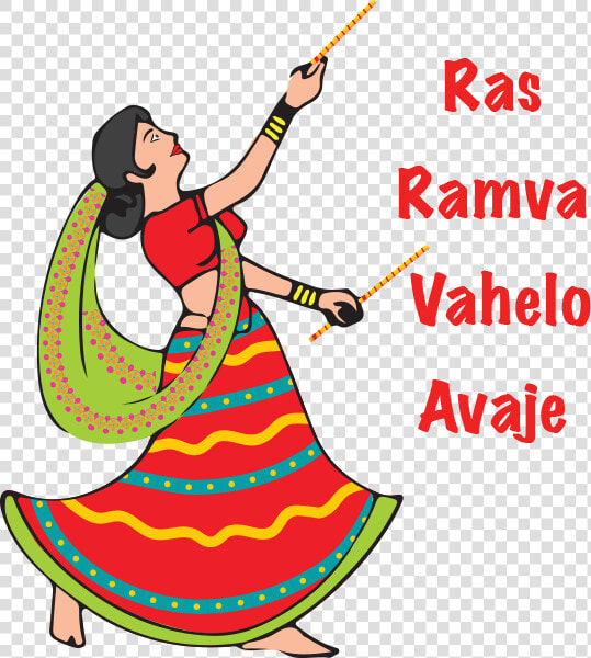 Navratri Stickers Messages Sticker 9   Illustration  HD Png DownloadTransparent PNG