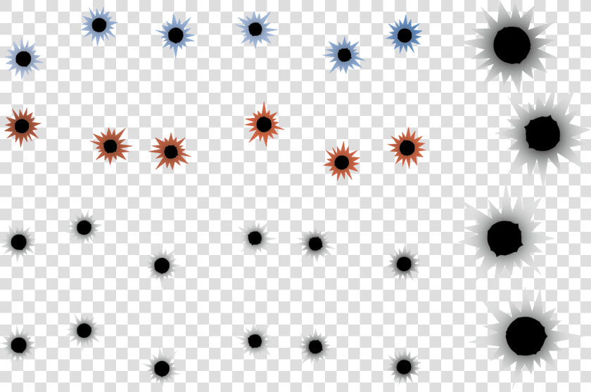 Euclidean Vector Computer File   ภาพ การ์ตูน รอย กระสุนปืน  HD Png DownloadTransparent PNG