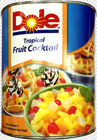 Dole Tropical Fruit Cocktail  HD Png DownloadTransparent PNG