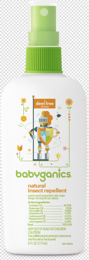 Babyganics Insect Repellent  HD Png DownloadTransparent PNG