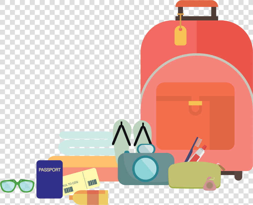 Traveling Clipart Travel Item   Couple Travelling Clip Art  HD Png DownloadTransparent PNG