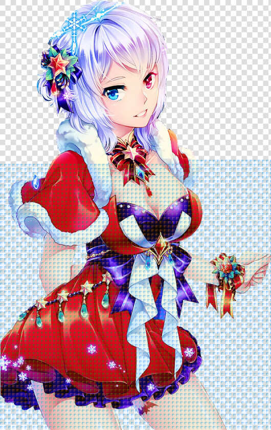 Christmas Anime Girl Render   Png Download   Anime Christmas Girls  Transparent PngTransparent PNG