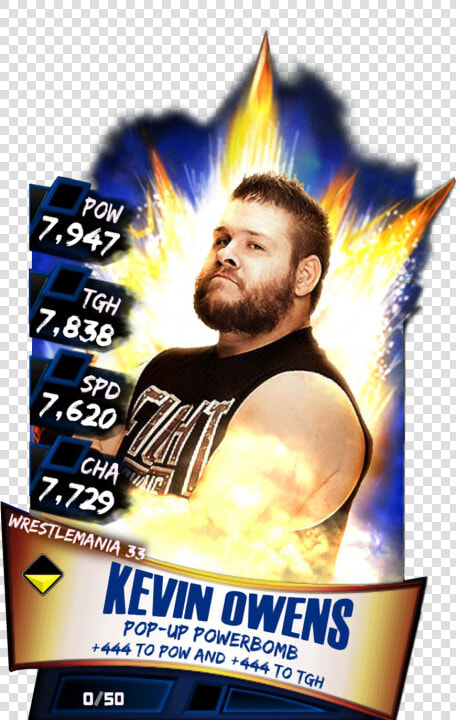 Kevinowens S3 14 Wrestlemania33   Wrestlemania 33 Wwe Supercard  HD Png DownloadTransparent PNG
