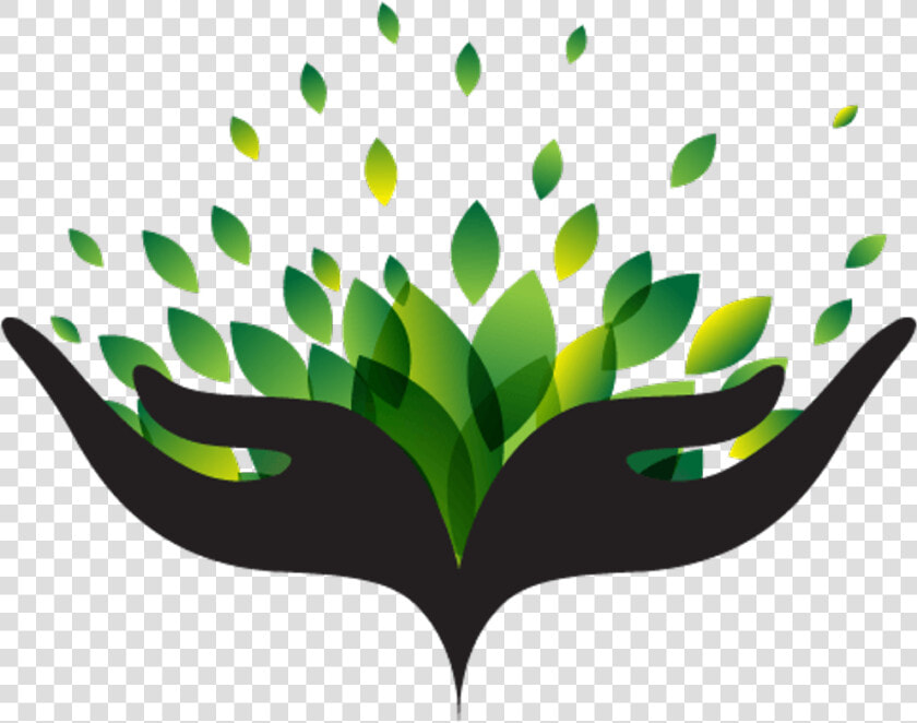 Earthlove Naturelove Unity Logo Heart Halogrameffect   Helping Hand Logo Png  Transparent PngTransparent PNG