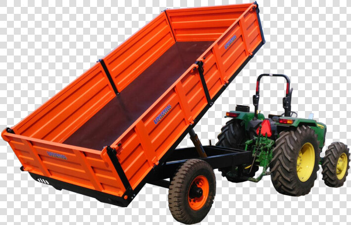 Transparent Tractor Trailer Clipart   Tractor With Trailer Png  Png DownloadTransparent PNG