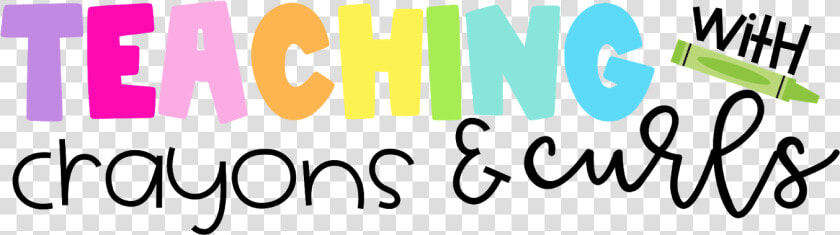 Teaching With Crayons And Curls   Graphic Design  HD Png DownloadTransparent PNG