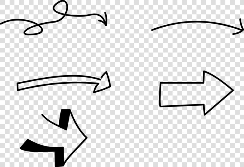 Hand Drawn Arrow Clipart   Png Flèche Clipart  Transparent PngTransparent PNG