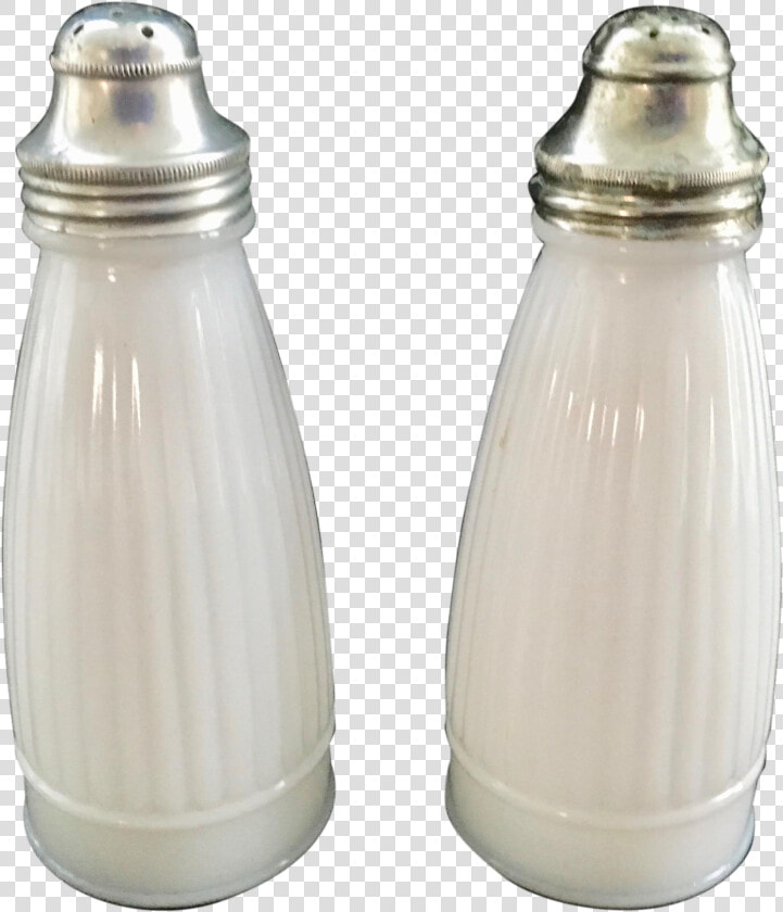 These Beautifully Translucent Vintage White Milk Glass   Milk Glass Large Salt And Pepper Shakers  HD Png DownloadTransparent PNG