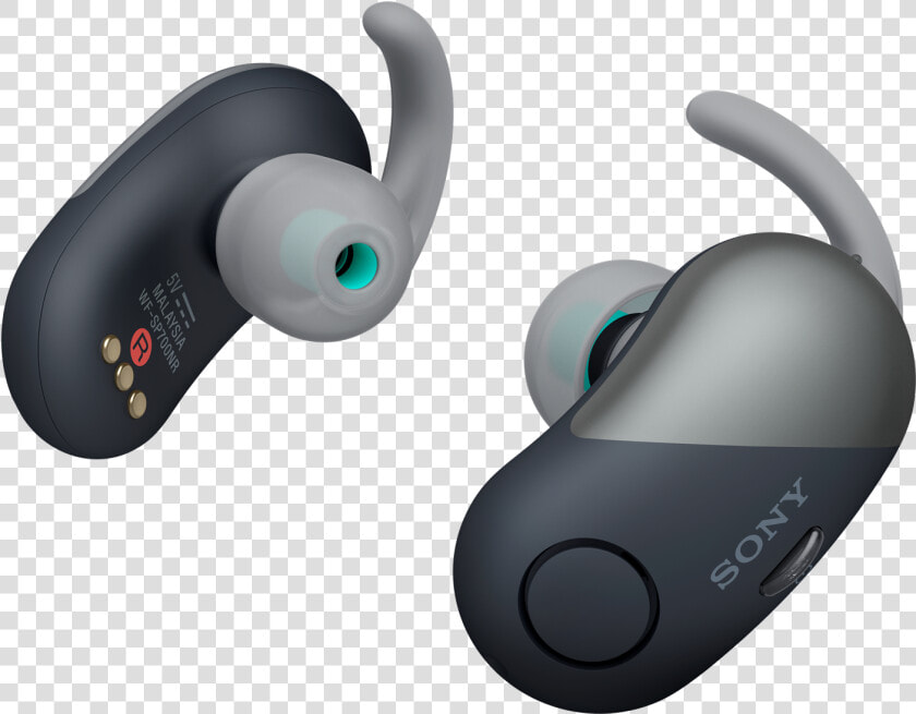 Sony Wf sp700n Bluetooth Nc Truly Wireless Earphone   Wireless Noise Cancelling Headphones For Sports  HD Png DownloadTransparent PNG
