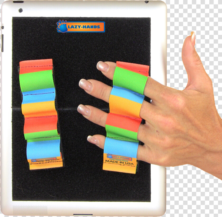 Heavy Duty 4 Loop Grips For Ipad And Large Tablets   Tablet Computer  HD Png DownloadTransparent PNG