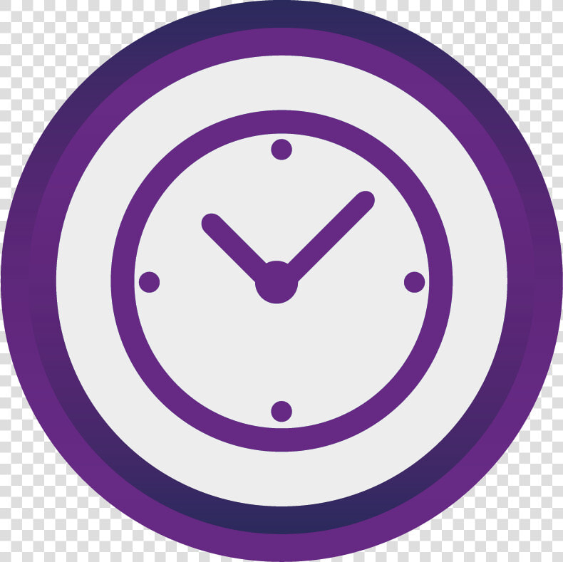 Transparent Purple Circle Png   Clock Icon Purple Png  Png DownloadTransparent PNG