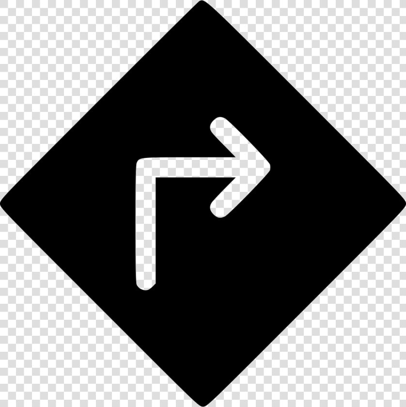 Road Sign Right   128px Icon  HD Png DownloadTransparent PNG