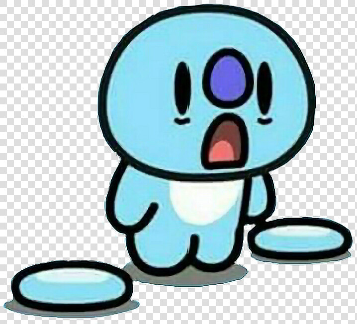 Koya Koya Bt21 Bt21koya Rm Rapmonster Shocked Freetoedi   Bts Emojis Png  Transparent PngTransparent PNG