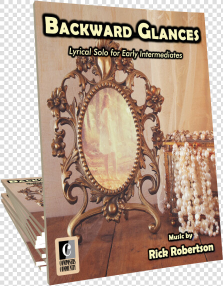 Music By Rick Robertson Title Backward Glances   Book Cover  HD Png DownloadTransparent PNG