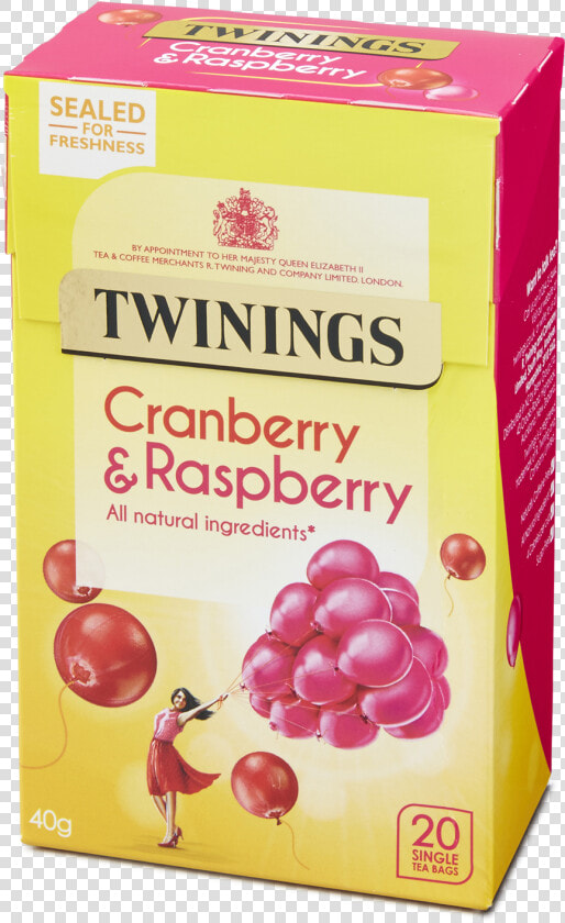 Twinings Cranberry And Raspberry  HD Png DownloadTransparent PNG