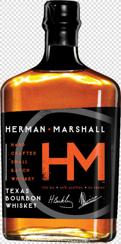 Herman Marshall Texas Rye Whiskey  HD Png DownloadTransparent PNG