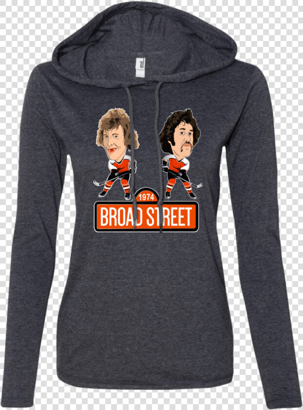 74 Broad Street Ladies Long Sleeve T Shirt Hoodie   Hoodie  HD Png DownloadTransparent PNG