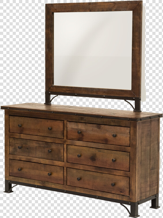 Venezia Dresser And Mirror   Dresser  HD Png DownloadTransparent PNG