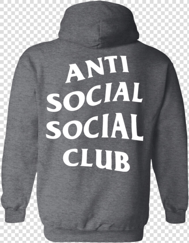 Anti Social Club Hoodie   Hoodie  HD Png DownloadTransparent PNG