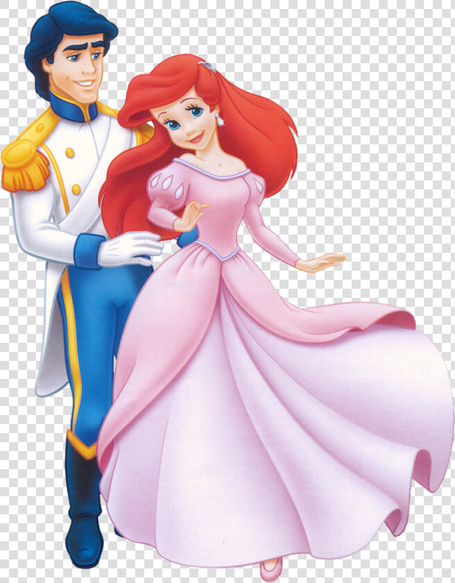 F Orig Png   Princess Ariel And Prince Eric  Transparent PngTransparent PNG