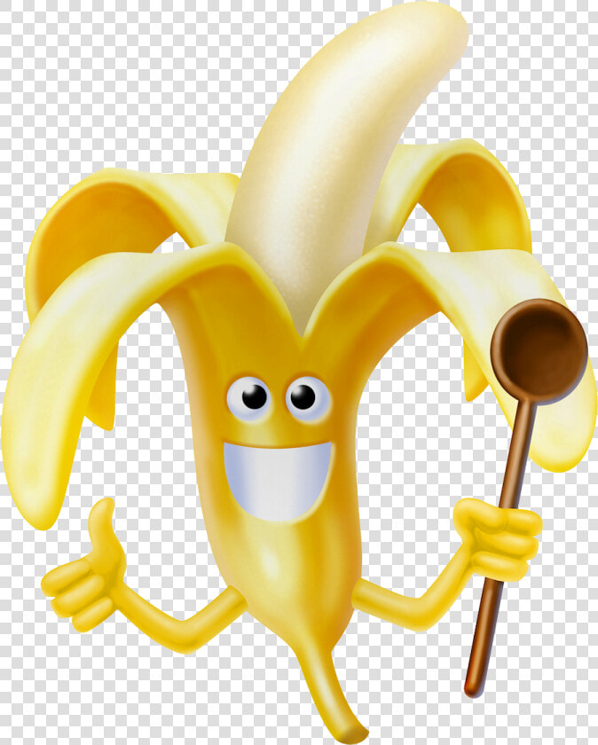 Groente En Fruit Fun   Dessin De Banane Rigolote  HD Png DownloadTransparent PNG