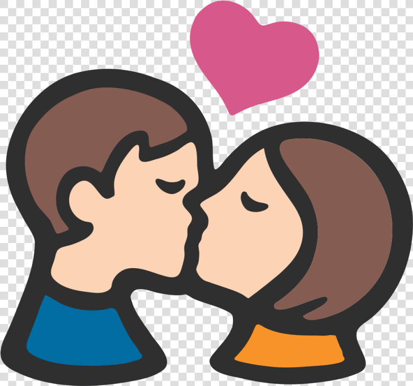 Transparent Lips Emoji Png   Emojis Kissing Each Other  Png DownloadTransparent PNG