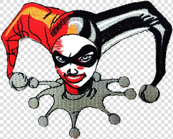 Club Drawing Harley Quinn   Harley Quinn Comic Cara  HD Png DownloadTransparent PNG