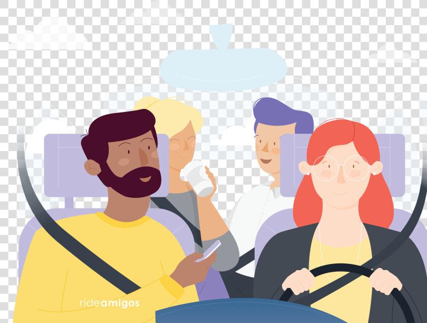 Class Js Single Animation   Carpool Rideshare  HD Png DownloadTransparent PNG