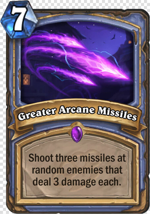 Hearthstone Greater Arcane Missiles  HD Png DownloadTransparent PNG