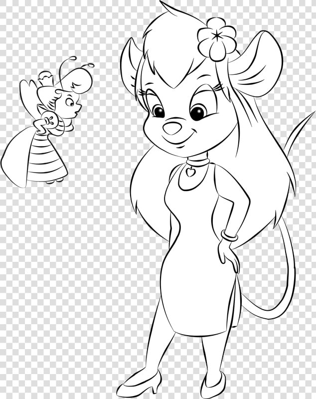 Chip N Dale Rescue Rangers Girls  HD Png DownloadTransparent PNG