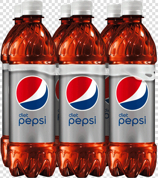 Diet Pepsi Bottle   Pepsi Bottle 6 Pack  HD Png DownloadTransparent PNG