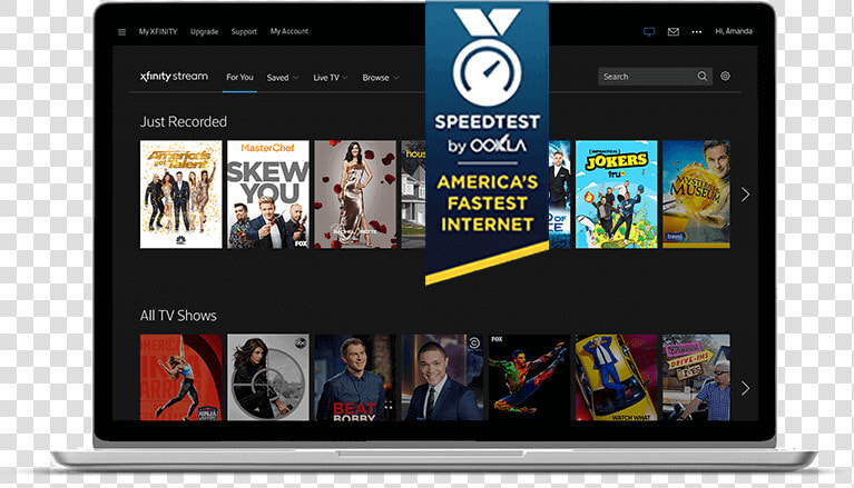 Xfinity Internet Speed  HD Png DownloadTransparent PNG