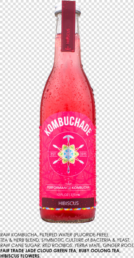 Hibiscus Ingredient   Glass Bottle  HD Png DownloadTransparent PNG