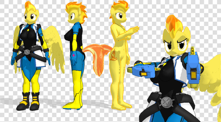 Spitfire   Mlp Anthro Spitfire  HD Png DownloadTransparent PNG