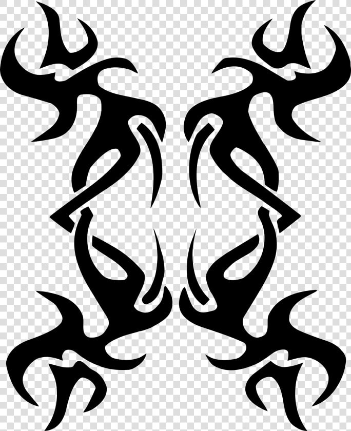 Tribal Tattoo Design 3 Clip Arts   Portable Network Graphics  HD Png DownloadTransparent PNG