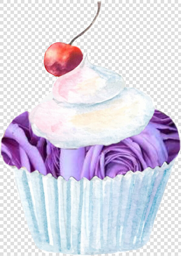  roses  purple  purpleroses  rose  cupcake  cupcakes   Cupcake  HD Png DownloadTransparent PNG