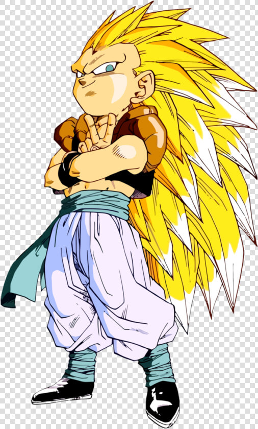Gotenks Ss3   Gotenks Super Saiyajin 3  HD Png DownloadTransparent PNG