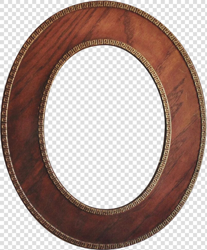 Antique Picture Frame 19c Victorian Oak Wood Oval W    Circle  HD Png DownloadTransparent PNG