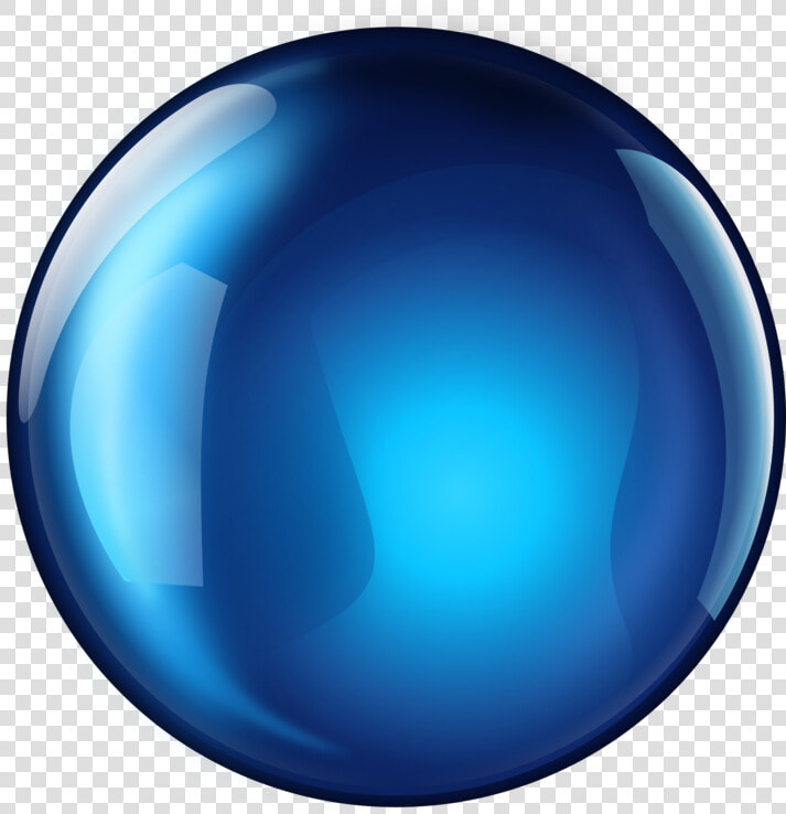 Sphere  Blue  Glossy  3d  Round   Spheres Clipart  HD Png DownloadTransparent PNG