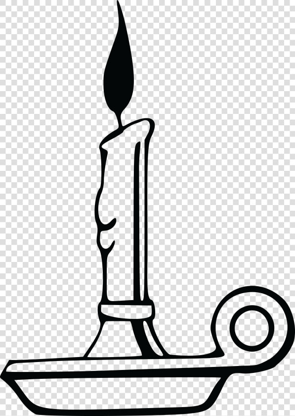 28 Collection Of Candle Clipart Black And White Png   Candle Holder Clipart Black And White  Transparent PngTransparent PNG