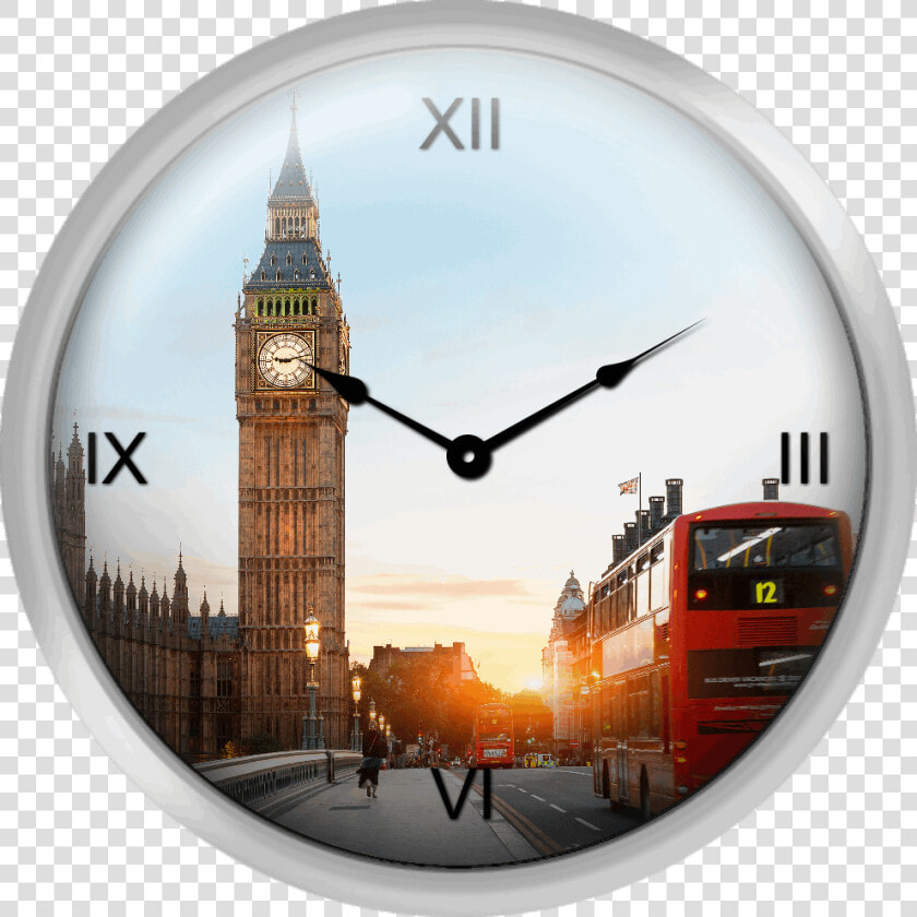 London Big Ben And Traffic On Westminster Bridge   Lugares Cerca Del Hotel Hyatt Place London Heathrow  HD Png DownloadTransparent PNG