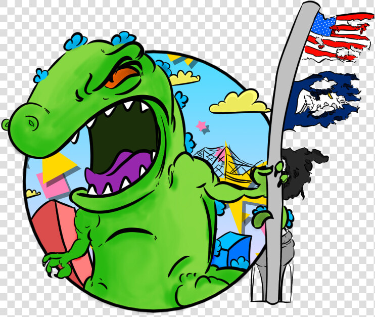 Reptar  HD Png DownloadTransparent PNG