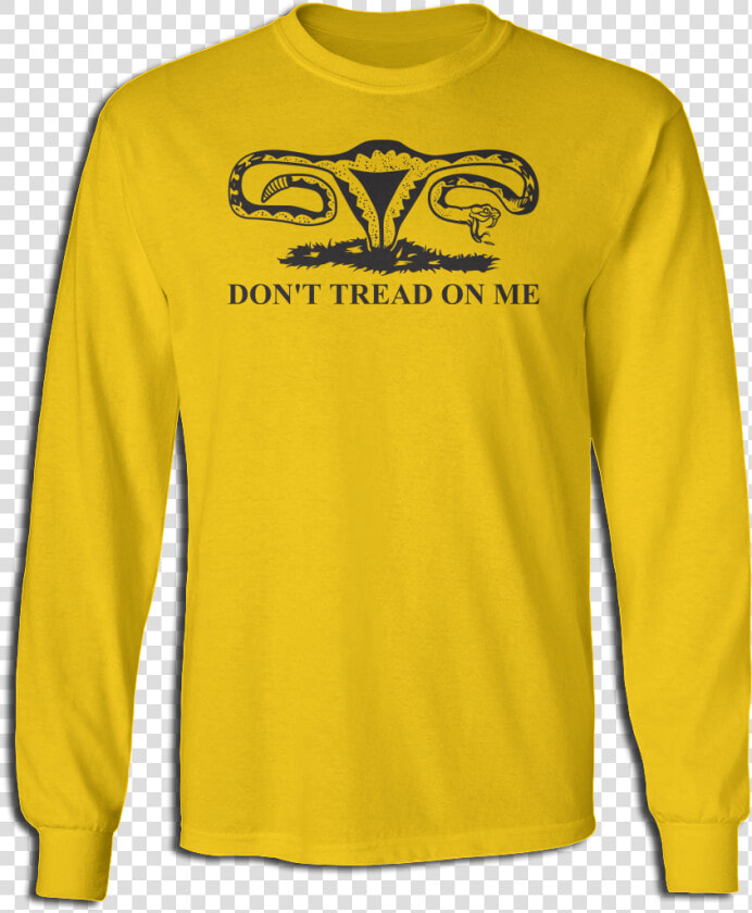 Don T Tread On Me   Long sleeved T shirt  HD Png DownloadTransparent PNG