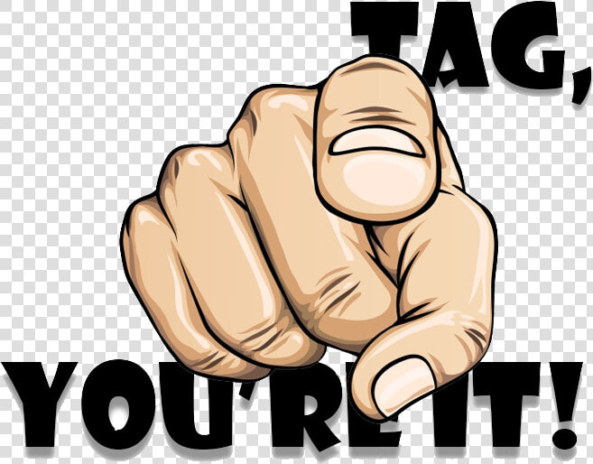 Pointing Finger Png  pin Tag Game Clipart   Tag You Re  Transparent PngTransparent PNG