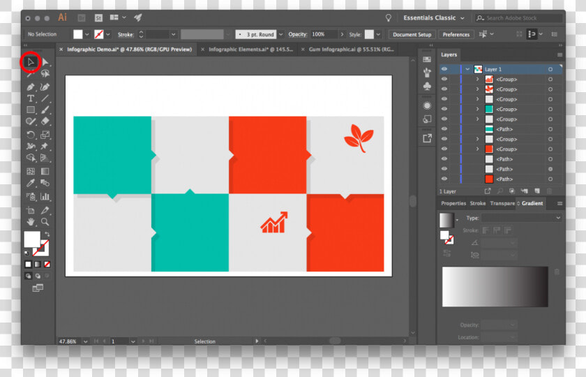 Adobe Illustrator Infographic Template  HD Png DownloadTransparent PNG