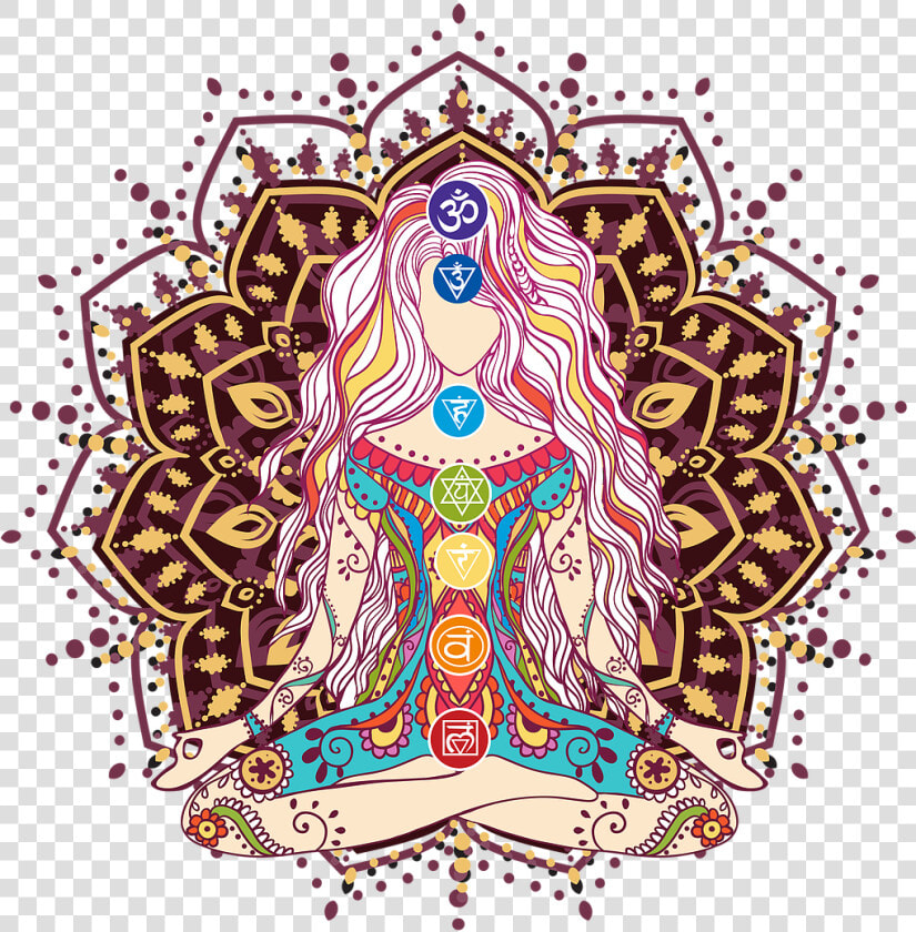 Chakras Mandala  HD Png DownloadTransparent PNG