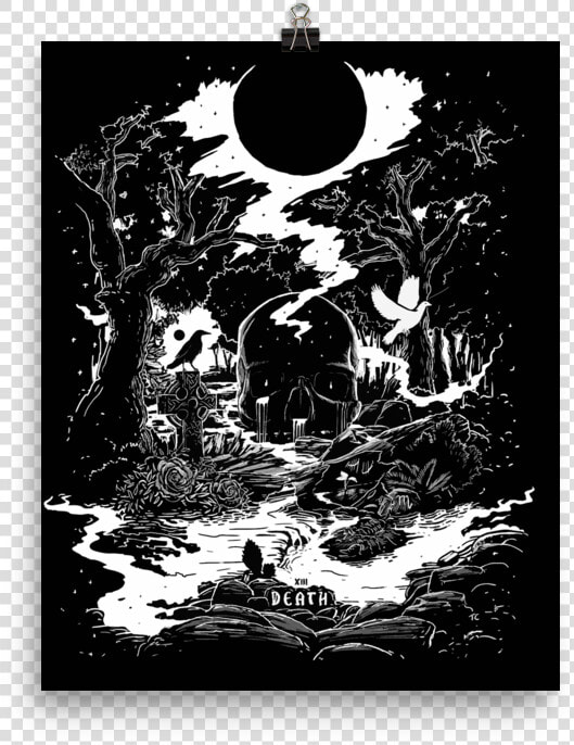 Transparent Tarot Card Png   Death Tarot Card Design  Png DownloadTransparent PNG