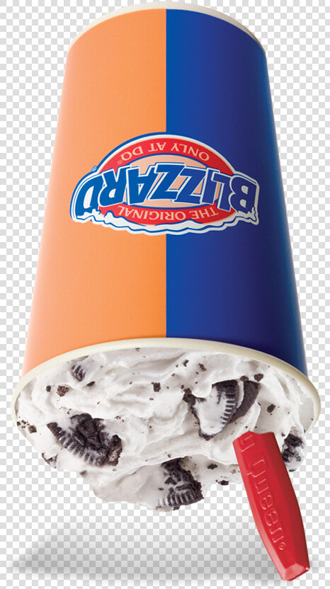 Oreo®   Blizzard Dairy Queen Panama  HD Png DownloadTransparent PNG