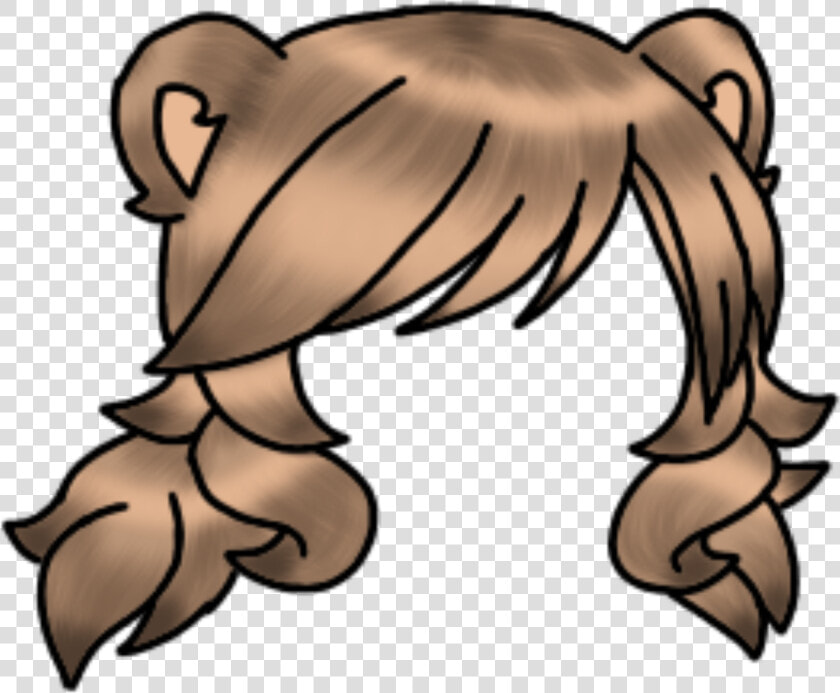 Detailed Gacha Hair  HD Png DownloadTransparent PNG